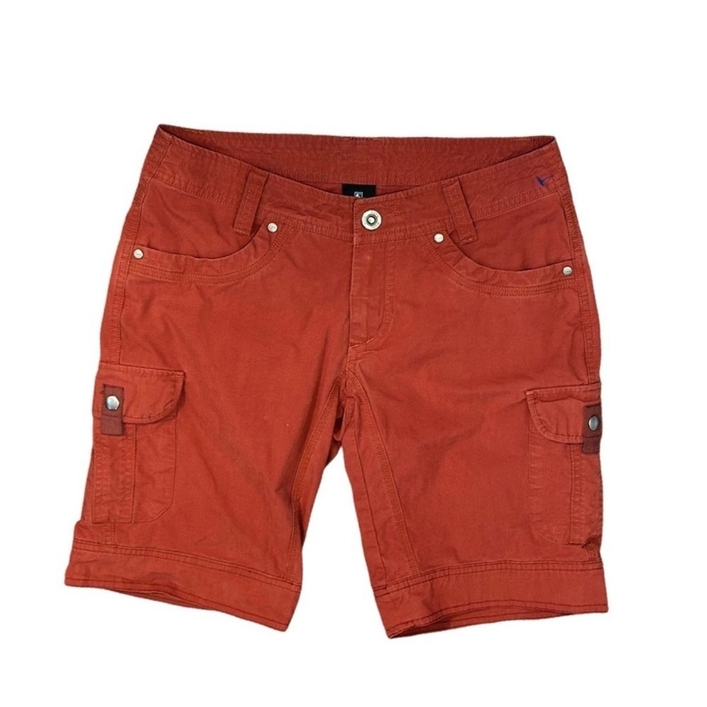 KUHL Cargo 10” Shorts Burnt Orange Women Size 2
